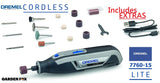 SALE best PRICE - £63.97 - DREMEL 7760-15 Lite Cordless MULT-TOOL KIT F0137760JB 8710364081400 DR
