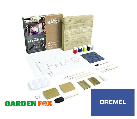 new £23.97 DREMEL Hatch Project Kit Skyline Pallet Art Set F013PK01JB 8710364080168