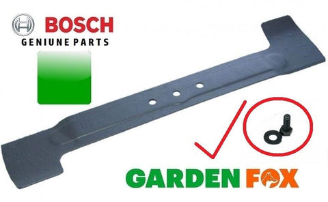 New £28.97 Bosch ROTAK 34R & 340 ER Lawnmower Blade KIT F016800377 3165140775519