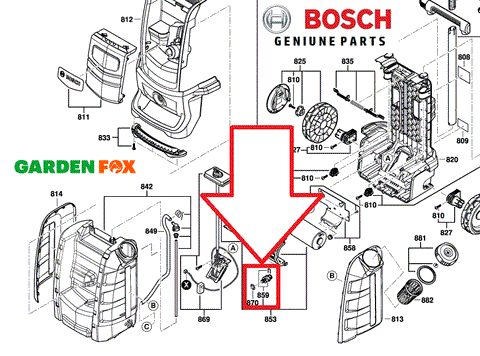 New £29.97 Genuine - Bosch Fontus MALE HOSE COUPLING F016F05297 - O79