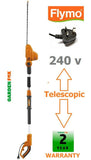 new £149.97 Flymo SabreCUT XT Telescopic 240V Electric Long Reach Hedgecutter 7391736209595 HEC