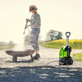 new £139.99 GreenWORKS G30 120 Bar Pressure Washer + Extras GWG30HG 6952909068244 PW