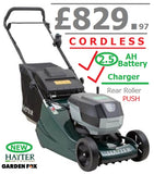 SALE PRICE - £829.97* CLICK & COLLECT or visit & purchase in store ** new Hayter Harrier 41 16" PUSH Rear Roller MOWER 60V 2.5AH Code 373A - CORDLESS ( Battery ) LA £829.97 H23