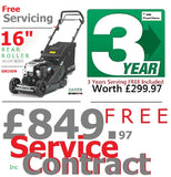 SALE PRICE - £699.97 - HAYTER Harrier ** CLICK & COLLECT or visit and purchase in store * * new Hayter Harrier 41 16" VS Autodrive Rear Roller MOWER - Code 375A LA SOH