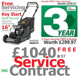 SALE PRICE - £879.97* - HAYTER ****CLICK & COLLECT or Purchase in Store**** new Hayter Harrier 41 16" VS Button Start Autodrive Rear Roller MOWER Code 376B SOH LA