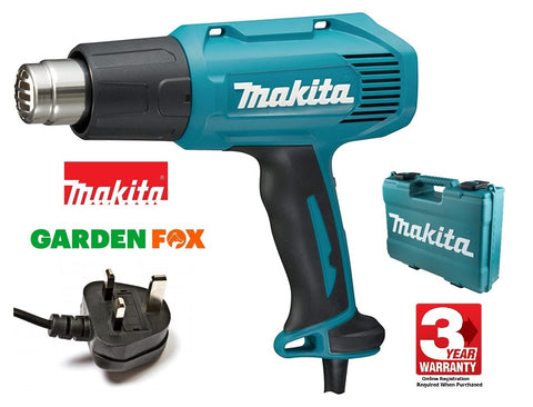 New (£55.81 + VAT) MAKITA - Electric Corded 240V - HEAT GUN - HG5030K/2 - 0088381857321