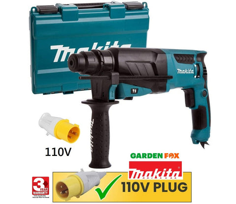 new MAKITA (£101.64 +VAT)  HR2630 110V SDS+ 110V Corded Hammer Drill 26MM - HR2630/1 0088381687294