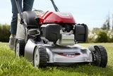 new £449.97 *CLICK & COLLECT or purchase in store* new HONDA 18" Four Wheeled Push Lawnmower Petrol LA £449.97
