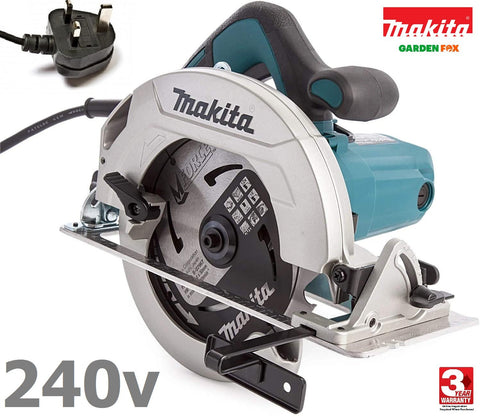 new £185.97 MAKITA HS7611J 240v Mains Electric 190mm CIRCULAR SAW in case 0088381862912