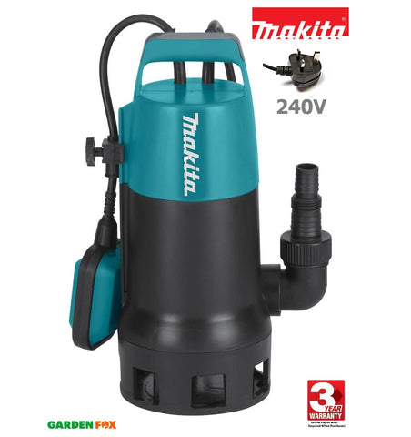 new £104.97 MAKITA Submersible Electric Drainage PUMP 240L 240V PF1010 4002829833292