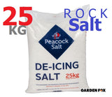 CLICK & DELIVER - Local Delivery ONLY - ONE WHITE (No Sand) ROCK SALT 25KG Bag - Purchase as many Bags as required