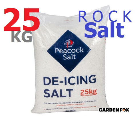 CLICK & DELIVER - Local Delivery ONLY - ONE WHITE (No Sand) ROCK SALT 25KG Bag - Purchase as many Bags as required