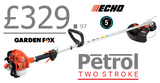 new £329.97 ** CLICK & COLLECT or purchase in store ** Echo SRM237TESL Petrol Strimmer - 5 Year Warranty - ECHOSRM237TESL BCH