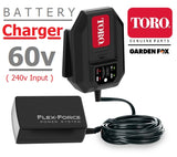 new £36.97 TORO Flex-FORCE 60V Lawnmower - BATTERY CHARGER - 81801 9310317818016