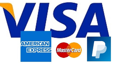 Deposit secure CARD PAYMENT VISA MasterCARD PAYPAL AMEX - 1 - click on the VISA symbol to pay the amount shown - 2 - ADD TO CART and process entering your card details.