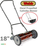 new £189.97 Webb 18" Wheeled Push Cylinder Mower - WEH18 - 5060012806699 LA