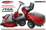 new - £5297.97* - CLICK & COLLECT or visit & purchase in store * - new STIGA CASTELGARDEN XZ4180PWX Hydrostatic Front Mount 40" 4WD Articulated Lawnmower Power Assisted Steering RO