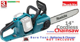 SALE best PRICE - £265.97 - BARE MAKITA DUC353Z Twin 18V (36V) Li LXT Brushless 14" Chainsaw 0088381832724 CS