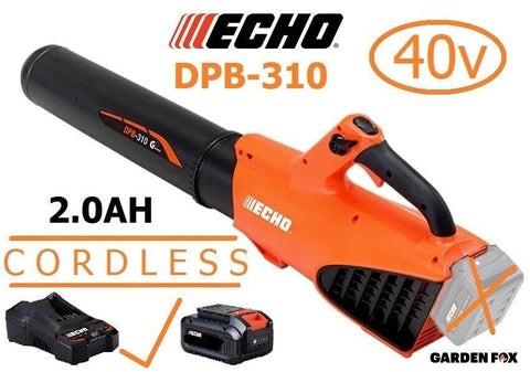 new £229.97 ECHO DPB-310 40V 2.0AH Cordless Garden Blower 4934110780025+780070+780094