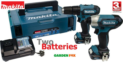 new £225.97 MAKITA HP333DZ & TD110DZ 12V Cordless Combi Set CLX228AJ 0088381875998