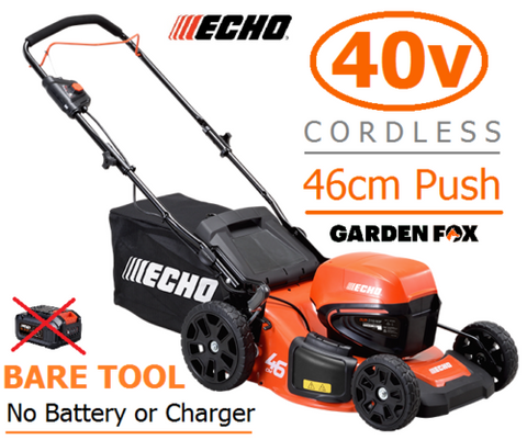 new £279.97 - BARE TOOL ECHO DLM-310 46P - 40V Cordless 46cm Push Lawnmower 4934110780056 LA
