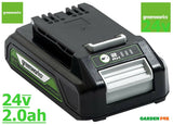 SALE best PRICE £59.97 - GreenWORKS 24V 2.0AH - BATTERY - GWG24B2 6952909053127