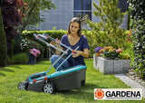 new £267.97 GARDENA PowerMAX 32 36V Cordless Lawnmower 14621-28 4078500056090 LA