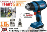 SALE PRICE £154.97 BARE TOOL GHG18V-50 18V - Cordless PRO HEAT GUN - 06012A6500 4059952586687