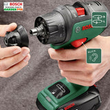 SALE best PRICE - £189.97 - BOSCH Advanced IMPACT18 Combi DRILL + 2 Batteries 06039B5177 4053423224986