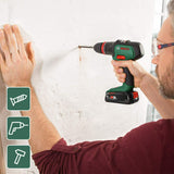 SALE best PRICE - £189.97 - BOSCH Advanced IMPACT18 Combi DRILL + 2 Batteries 06039B5177 4053423224986