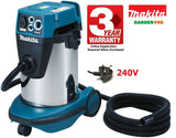 new £599.97 - Makita 240V - VC3211MX1/2 - Dust EXTRACTOR - 0088381639200