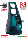 new £357.97 Makita HW132 Mains Electric 1400psi PRESSURE WASHER HW132 0088381616966 PW
