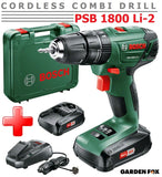 new £89.97 BOSCH PSB1800Li-2 Cordless Combi Drill 1.5AH - 06039A3371 3165140761710