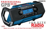 new £162.97 Bosch PRO GPB 18V-2 SC Jobsite Portable DAB+ RADIO 06014A3170 4059952556161