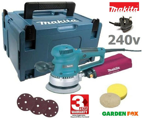 new £178.97 Makita BO6030 JX1 150mm Randon ORBITAL SANDER - BO6030JX1 0088381678544