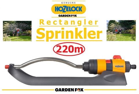 new £29.97 HOZELOCK Rectanglar Lawn SPRINKLER 220m2 100-100-250 5010646064125 WRT