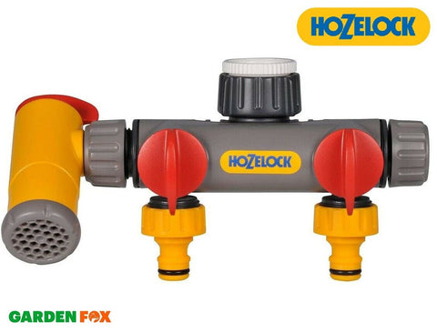 Hozelock - 3 Way TAP CONNECTOR - 2250 5010646058001